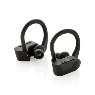 Logotrade promotional giveaway image of: TWS sport earbuds in charging case