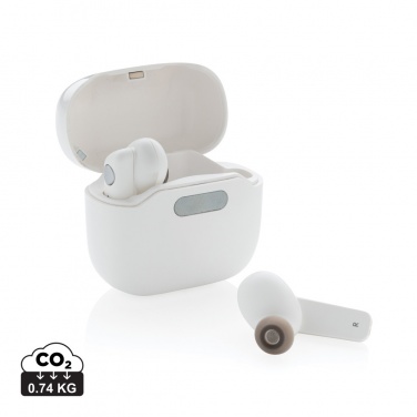 Logo trade promotional merchandise photo of: TWS earbuds in UV-C sterilising charging case