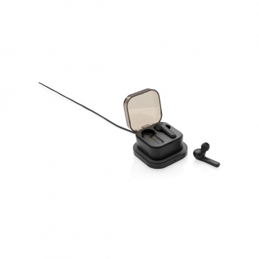 Logotrade promotional items photo of: TWS earbuds in wireless charging case