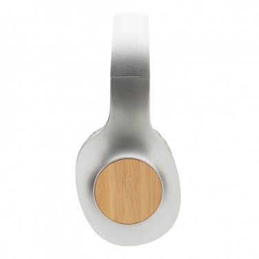 Logotrade promotional item picture of: Dakota Bamboo wireless headphone