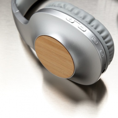 Logotrade corporate gifts photo of: Dakota Bamboo wireless headphone