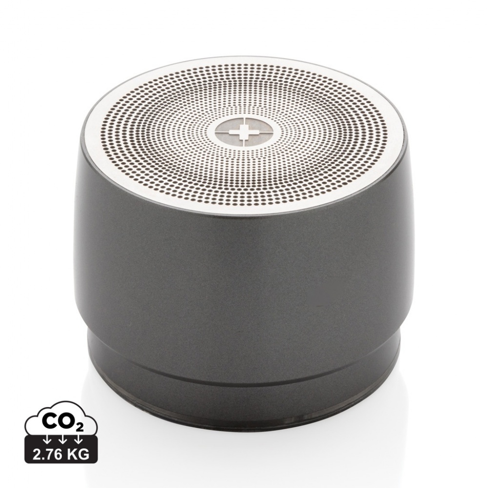 Logotrade promotional item picture of: Swiss peak 5W wireless bass speaker