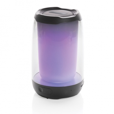 Logo trade corporate gift photo of: RCS recycled plastic Lightboom 5W speaker