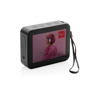 Logo trade advertising products picture of: Urban Vitamin Vallejo RCS rplastic 3W speaker IPX 7