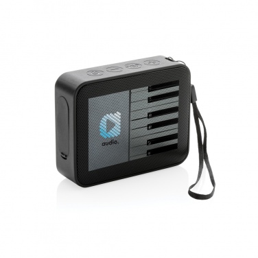 Logo trade promotional products picture of: Urban Vitamin Vallejo RCS rplastic 3W speaker IPX 7
