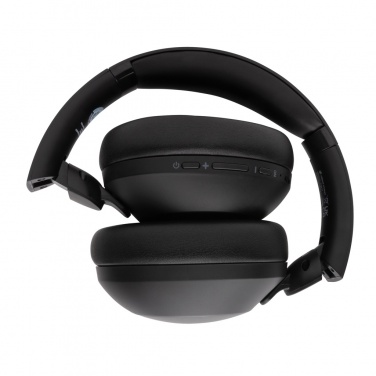 Logo trade promotional item photo of: Urban Vitamin Cupertino RCS rplastic ANC headphone