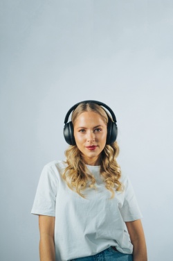Logo trade promotional products image of: Urban Vitamin Cupertino RCS rplastic ANC headphone