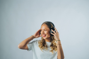 Logo trade business gifts image of: Urban Vitamin Cupertino RCS rplastic ANC headphone
