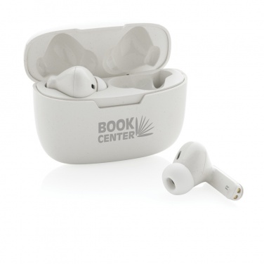 Logo trade corporate gifts picture of: RCS recycled plastic Liberty Pro wireless earbuds
