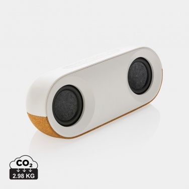 Logotrade advertising product image of: Oregon RCS recycled plastic and cork 10W speaker