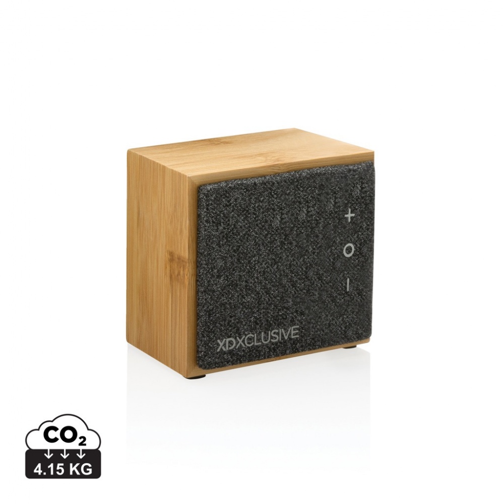 Logotrade corporate gift image of: Wynn 5W bamboo wireless speaker