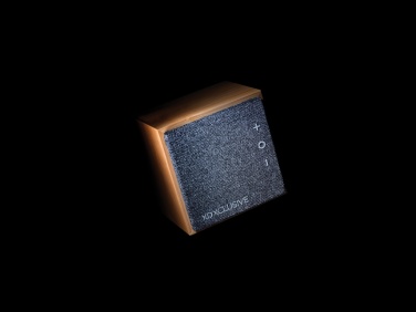Logo trade promotional item photo of: Wynn 5W bamboo wireless speaker