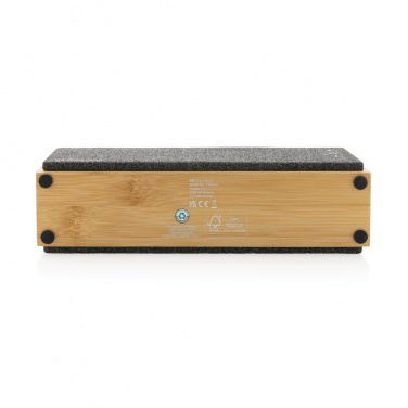 Logotrade promotional item image of: Wynn 10W bamboo wireless speaker