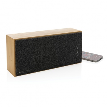 Logotrade promotional product image of: Wynn 20W bamboo wireless speaker