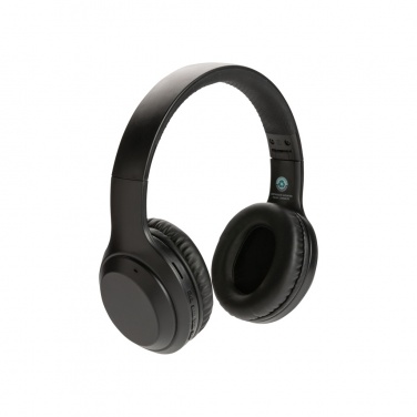 Logotrade business gift image of: RCS standard recycled plastic headphone