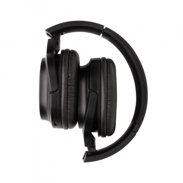 Logo trade business gift photo of: RCS recycled plastic Elite Foldable wireless headphone
