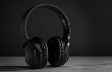 Logo trade corporate gift photo of: RCS recycled plastic Elite Foldable wireless headphone