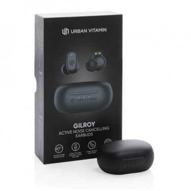 Logo trade business gift photo of: Urban Vitamin Gilroy hybrid ANC and ENC earbuds