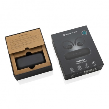 Logotrade promotional giveaways photo of: Urban Vitamin Pacifica RCS rplastic earbuds