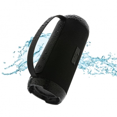 Logotrade business gift image of: RCS recycled plastic Soundboom waterproof 6W speaker