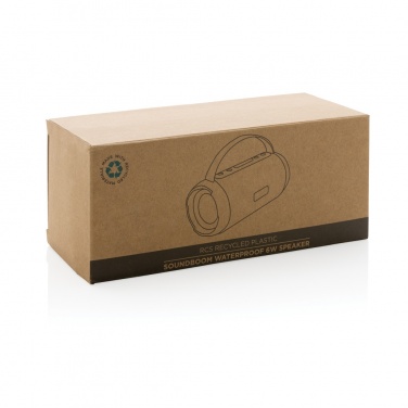 Logotrade advertising product picture of: RCS recycled plastic Soundboom waterproof 6W speaker