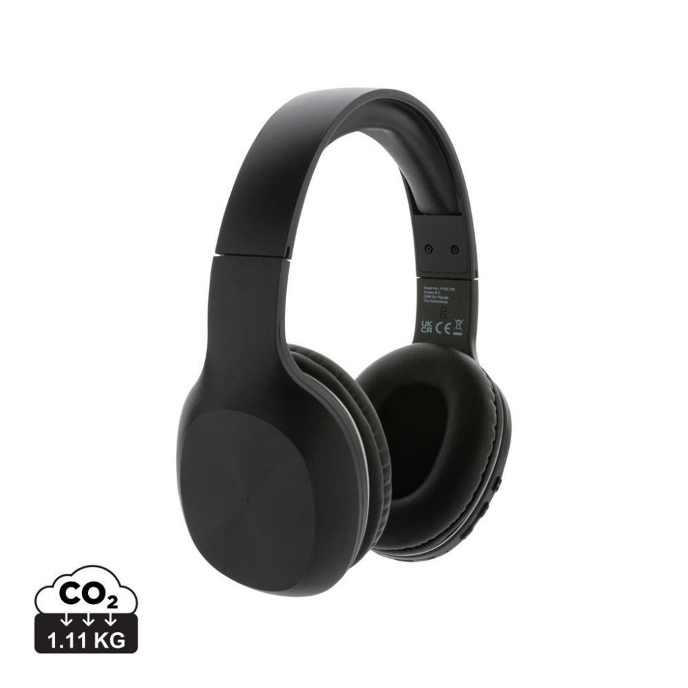 Logotrade promotional giveaway picture of: RCS recycled plastic JAM wireless headphone
