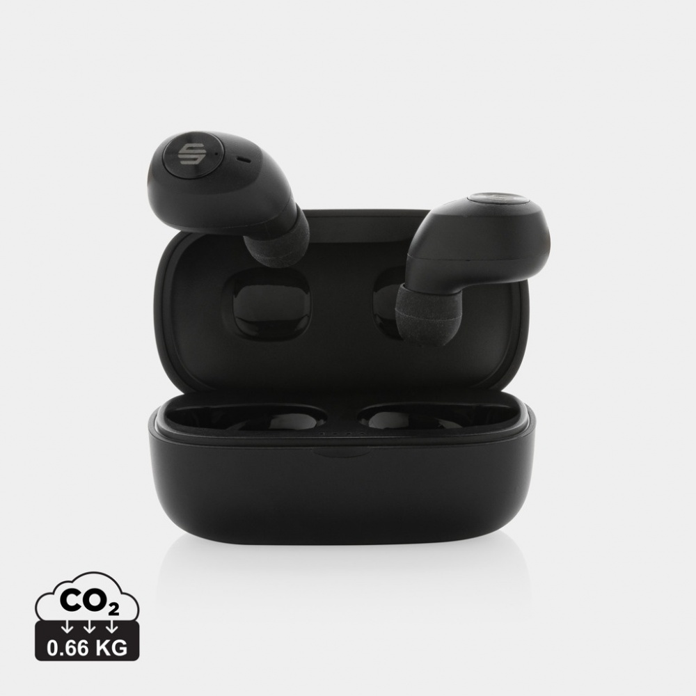 Logotrade corporate gift image of: Urban Vitamin Palm Springs RCS rplastic ENC earbuds