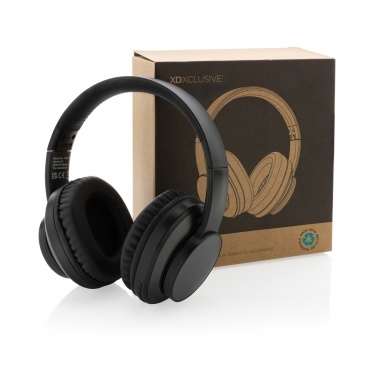 Logo trade promotional merchandise photo of: Terra RCS recycled aluminium wireless headphone