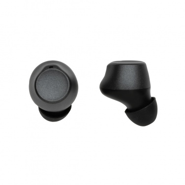 Logo trade business gifts image of: Terra RCS recycled aluminium wireless earbuds