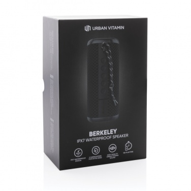 Logotrade promotional items photo of: Urban Vitamin Berkeley IPX7 waterproof 10W speaker