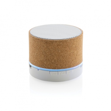 Logo trade business gift photo of: Cork 3W wireless speaker