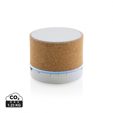 Logotrade business gift image of: Cork 3W wireless speaker