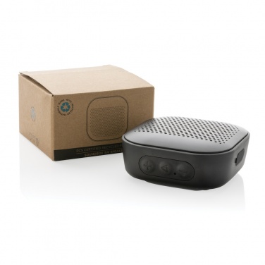 Logo trade advertising products picture of: RCS recycled plastic Soundbox 3W speaker