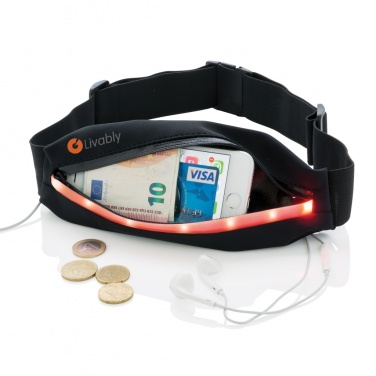 Logotrade promotional giveaway image of: Running belt with LED