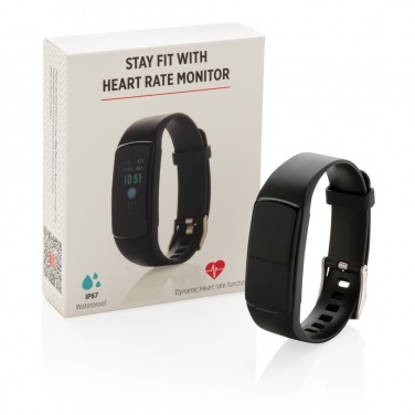 Logo trade promotional merchandise image of: Stay Fit with heart rate monitor