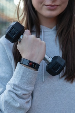 Logotrade promotional item image of: RCS recycled TPU Sense Fit with heart rate monitor
