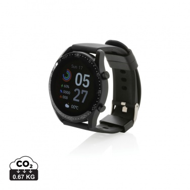 Logotrade business gift image of: RCS recycled TPU Fit Watch round