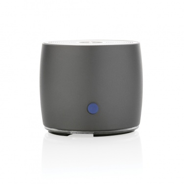 Logotrade promotional merchandise picture of: Swiss Peak RCS recycled aluminum 3W bass speaker