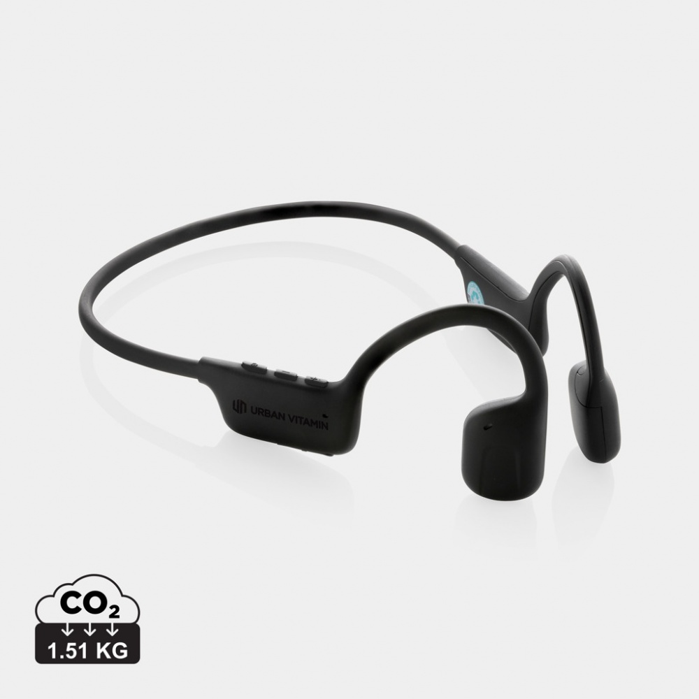 Logotrade corporate gift picture of: Urban Vitamin Glendale RCS rplastic air conductive headphone
