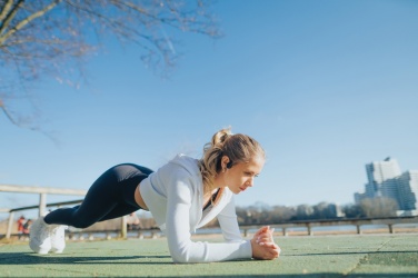 Logo trade promotional product photo of: Urban Vitamin Glendale RCS rplastic air conductive headphone