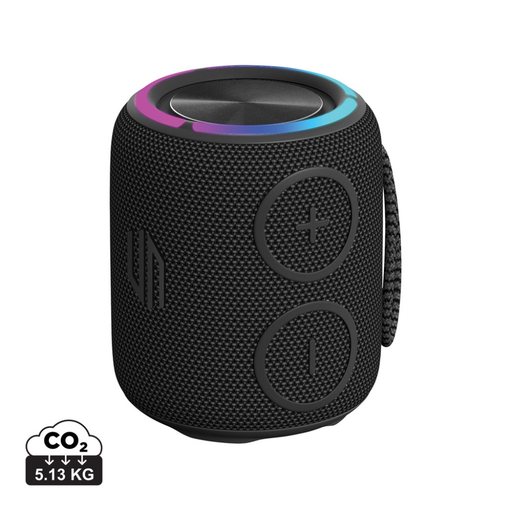 Logo trade corporate gifts picture of: Urban Vitamin Palmdale RCS rplastic 16W speaker IPX7