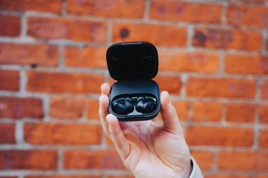 Logotrade promotional giveaways photo of: Lakewood RCS recycled and repairable wireless earbuds