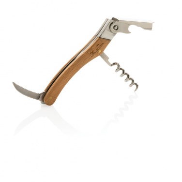 Logotrade corporate gift image of: Wooden Corkscrew