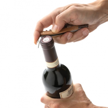 Logotrade promotional giveaway image of: Wooden Corkscrew