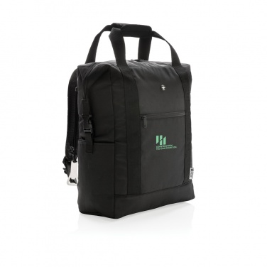 Logo trade promotional merchandise picture of: Swiss Peak XXL cooler totepack PVC free