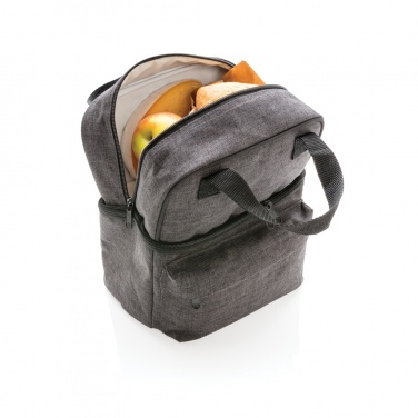 Logotrade corporate gift image of: Cooler bag with 2 insulated compartments