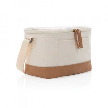 Logo trade advertising products image of: Impact AWARE™ 16 oz. rcanvas six can cooler bag