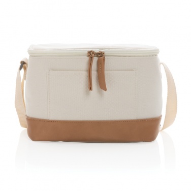 Logo trade business gift photo of: Impact AWARE™ 16 oz. rcanvas six can cooler bag