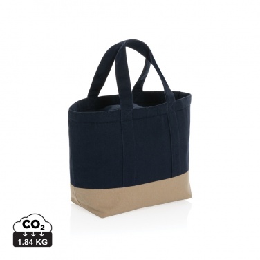 Logo trade promotional gifts image of: Impact Aware™ 285 gsm rcanvas cooler bag undyed