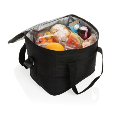 Logotrade promotional items photo of: Pedro AWARE™ RPET deluxe cooler bag with 5W solar panel